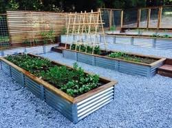 They allow the soil to warm up sooner in the spring (this is a definite you might consider cutting some hose and sticking it on the top edges so your kids don't end up with sheet metal cuts. Frequently Asked Questions