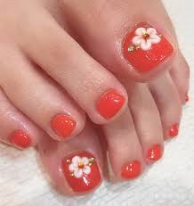 Pink orchids with all their sophistication and grace lying on your beautifully pedicured and baby pink manicured nails. 50 Pretty Toe Nail Art Ideas For Creative Juice