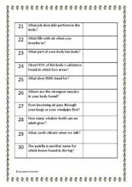 For decades, the united states and the soviet union engaged in a fierce competition for superiority in space. Human Body Trivia Questions Quiz 30 Questions With Answers Tpt