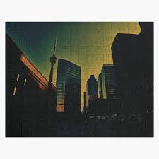 These diy toys are for unisex use and comprise of vivacious colors that attract the attention of kids. Toronto Jigsaw Puzzles Redbubble