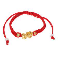 Compre Chinese Feng Shui Gold Pi Xiu Kabbalah Red String Bracelet Evil Eye Protection Barato Frete Gratis Avaliacoes Reais Com Fotos Joom