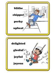 Adjectives Happy Picture Thesaurus 40 Synonyms Shade Happy Pictures Teaching Reading Vocabulary