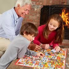 Postal service begins celebrating the holiday season by dedicating the charlie brown christmas forever stamps oct. Amazon Com White Mountain Puzzles Love Stamps 1000 Piece Jigsaw Puzzle Toys Games