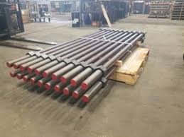 They're often used to hold batteries in place and have a hook on one end that grabs as the other end is tightened with a nut. Grades Anchor Rods