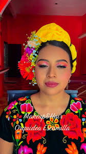 Makeup Istmeña #fyp #mexicantradition #ParaTiii #stylist #girlsfashion  #MexicoCultural