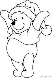 Poopsie slime surprise unicorn every holiday season has its big toy. Winnie The Pooh In The Christmas Hat Coloring Page Coloringall