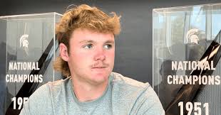 Michigan State P Ryan Eckley bringing swagger to special teams