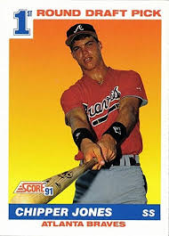 For example a chipper jones 1991 topps baseball desert shield card sold for $21,588 in march of 2021. 1991 Score Baseball Cards 10 Most Popular Wax Pack Gods