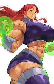 Starfire gets muscular - a powerful reimagining