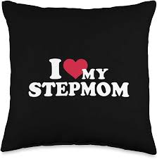 Amazon.com: Stepmom store I Love My Stepmom for Stepdaughter or Stepson  Throw Pillow, 16x16, Multicolor : Home & Kitchen