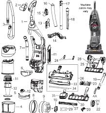 Bissell Pet Hair Eraser Parts Diagram Bissell 87b4 Pet Hair Eraser Multi Cyclonic Vacuum Cleaner Parts Sale Save Up To 25