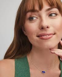 Kendra scott navy necklace online