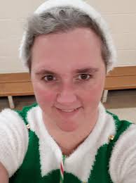 Wearing an Elf Outfit to Costco for Christmas Shopping