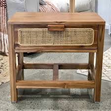 Pricing, promotions and availability may vary by location and at target.com. Teak Rattan Bedside Table Humble Home