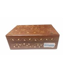 Flowers blossom into a kaleidoscopic reverie orchestrated by india's imran for the design of this jewelry box. Wooden Jewelry Box Brass Inlay Flower Design At Rs 499 Piece Andheri East Mumbai Id 16902480862