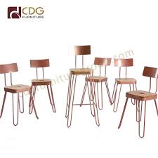 Swan chair, bar stool for commercial and home use vintage leather bar stool. Metal Bar Counter Chairs Supplier Cdg Furniture