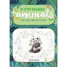 Explore our learn to draw animals printables below. Ten Step Drawing Animals By Heather Kilgour Paperback Target