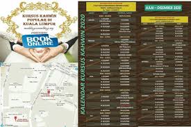 Kalendar Kursus Kahwin 2020 Kuala Lumpur Map Screenshot Periodic Table
