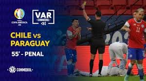 Paraguay and tons more copa américa games for just $10 for your first month.with the legal streaming service, you can watch the game on your computer, smartphone, tablet, roku, apple tv, amazon fire or hook it up to your tv with google chromecast. Copa America Revision Var Chile Vs Paraguay Minuto 55 Youtube