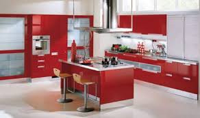 48 Exquisite Kitchen Interior Design Red Kitchen Cabinets Italian Kitchen Design Kitchen Interior Design Modern