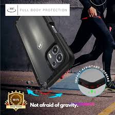 CBUS Heavy Duty Phone Case with Built-in Screen Protector Cover for  Motorola Edge 20 Lite (Black) : Amazon.co.uk: Electronics & Photo