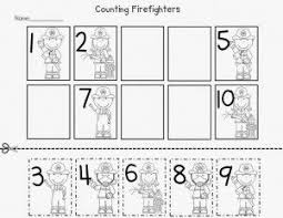 Fireman Counting Worksheet Fire Safety Preschool Fire Safety Worksheets Fire Safety Math