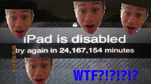 Ipad Disabled For 24 Million Minutes Youtube