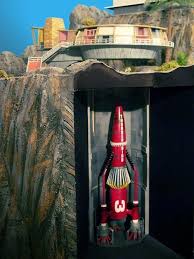 Thunderbirds Architectuur Herinneringen Oude Tv