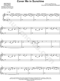 Instrumental solo in f major. Nim Piano Cover Me In Sunshine Sheet Music Piano Solo In F Major Download Print Sku Mn0228704