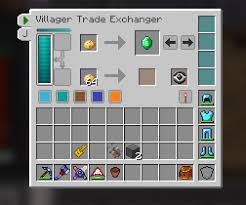 This generator is a fun tool that is intended to help minecraft players learn the basics of game commands and does not offer every option possible in the game. Villager Trade Exchanger Issue Issue 55 Innovativeonlineindustries Industrial Foregoing Github