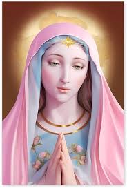 POEOIEX Kit de pintura de diamante virgen maría 5D para principiantes,  pintura de diamantes religiosos rosa virgen maría, decoración de pared para  el ...