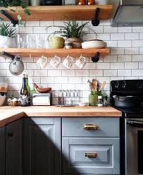 Cup Hooks Under Shelf Ramps Up Its Replacement Value Feeling Better About Ripping Out Those Cabinets Kitchen Remodel Small Kitchen Remodel Kitchen Design