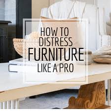 Jennifer bertrand shows how to paint over and distress kitchen cabinets. How To Distress A Coffee Table With Chalk Paint
