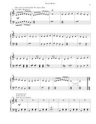 All I Want For Christmas Is You ноты для фортепиано Hymn Medley Easy Piano Collection Digital Sheet Music Piano Sheet Music Free Sheet Music