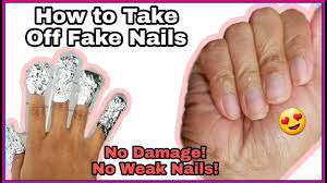 Fortunately, there are a few tricks you can use to get your acrylic nails off without making a trip to the salon. Diy How To Remove Acrylic Nails W Out Damage 2 Methods Youtube