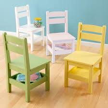 The Land Of Nod Kids Chairs Kids Pastel Wooden Storage Chairs Cushions In All Kid Seating In Yellow Diy Kids Chair Storage Chair Kids Table And Chairs