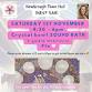 Sound bath and guided meditation event image