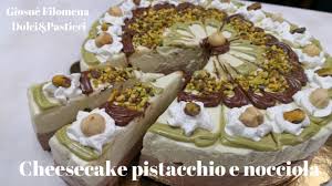 Cheesecake caffè è cioccolato, vi lascio questa ricettina super cioccolatosa per pasqua così iniziate già a smaltire le uova. Cheesecake Pistacchio E Nocciola Youtube