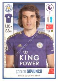 €* 23 may 1996, izmir, türkiye. 260 Caglar Soyuncu Leicester City Panini Football 2020 Football Cards Direct