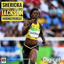 Shericka jackson after finishing in fourth place of her heat. Congrats Shericka Shericka Jackson Bringthebeat And Won Bronze In The Women S 400m Final Digicel Proud Partner Of The Jamaica Olympic Association And Team