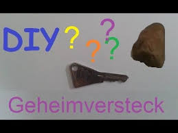 Schlusselversteck Fur Zu Hause Oder Den Garten Selber Machen Diy