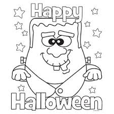 Happy Monster Free N Fun Halloween From Oriental Trading Free Halloween Coloring Pages Halloween Coloring Book Halloween Coloring