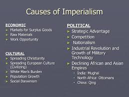 First, colonies provided raw materials. What Were The Causes Of Imperialism In Exislepublishing Com