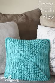 Crochet Bubble Pillow Giveaway Crochet Pillow Pattern Crochet Pillow Cover Crochet Cushion Cover