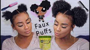 The sides here are shaved with a middle part raised in a style your hair with these cute two buns in pink hue at the back. Wwv Hairstylestrends Me Natural Hair Puff Afro Puff Hairstyles Afro Puff
