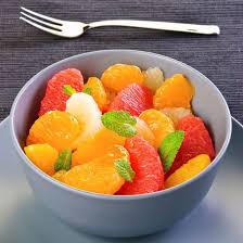 Salade D Agrumes A La Menthe Recette Recettes De Cuisine Recettes Minceur Salade Orange