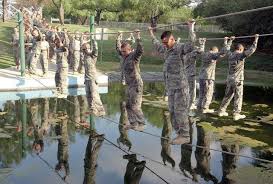 Bmt Obstacle Air Force Basic Training American Air Air Force Women