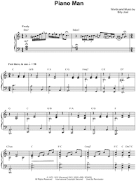 Uploaded on jul 29, 2017. Billy Joel Piano Man Sheet Music In C Major Transposable Download Print Sku Mn0136667