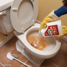 All Purpose Cleaners Won T Remove Rust Stains From Sinks Tubs And Toilets Even With A Lot Of Elbow Household Cleaning Tips Cleaning Hacks Cleaning Household