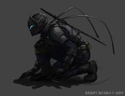 You can purchase extras like weapons, super abilities, or armor. Kenny Kuang S Demoreel Portfolio 2d Artworks Shadow Wolf Ninja Art Fantasy Character Design